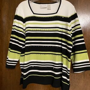 Women’s Sz Medium Alfred Dunner Top Shirt